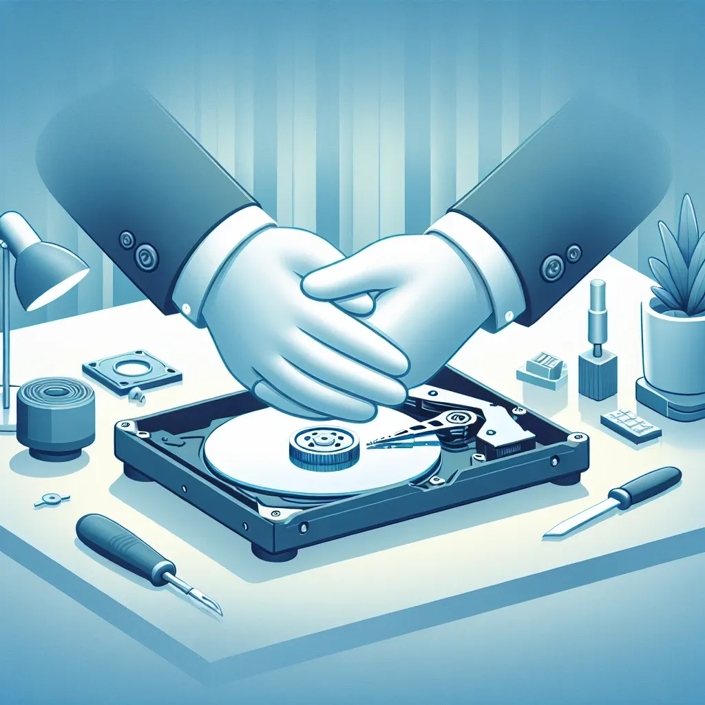 What Precautions Should I Take to Protect a Failing Hard Disk?